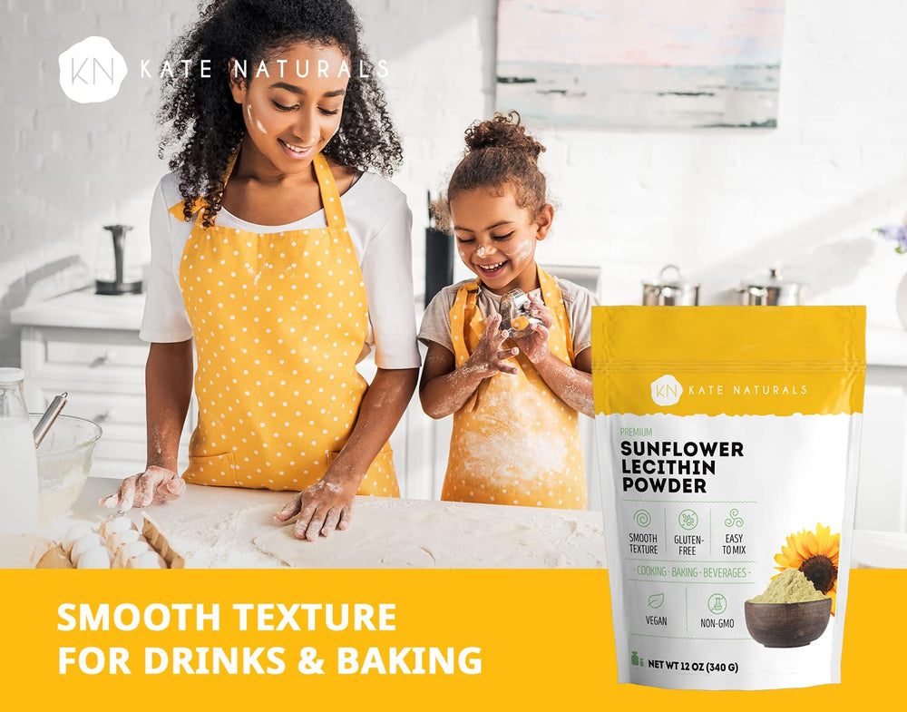 Bread texture improved with lecithin powder