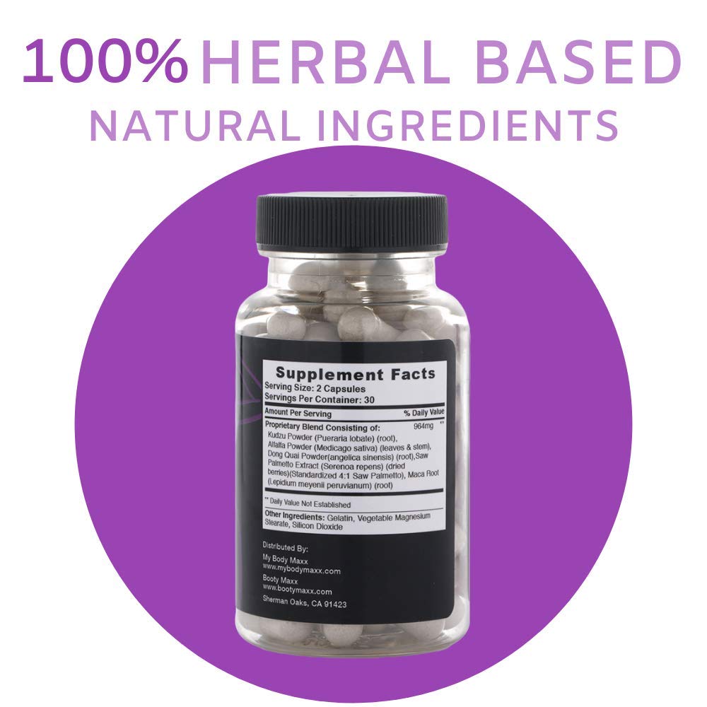 30-day supply label on Breast Maxx bottle