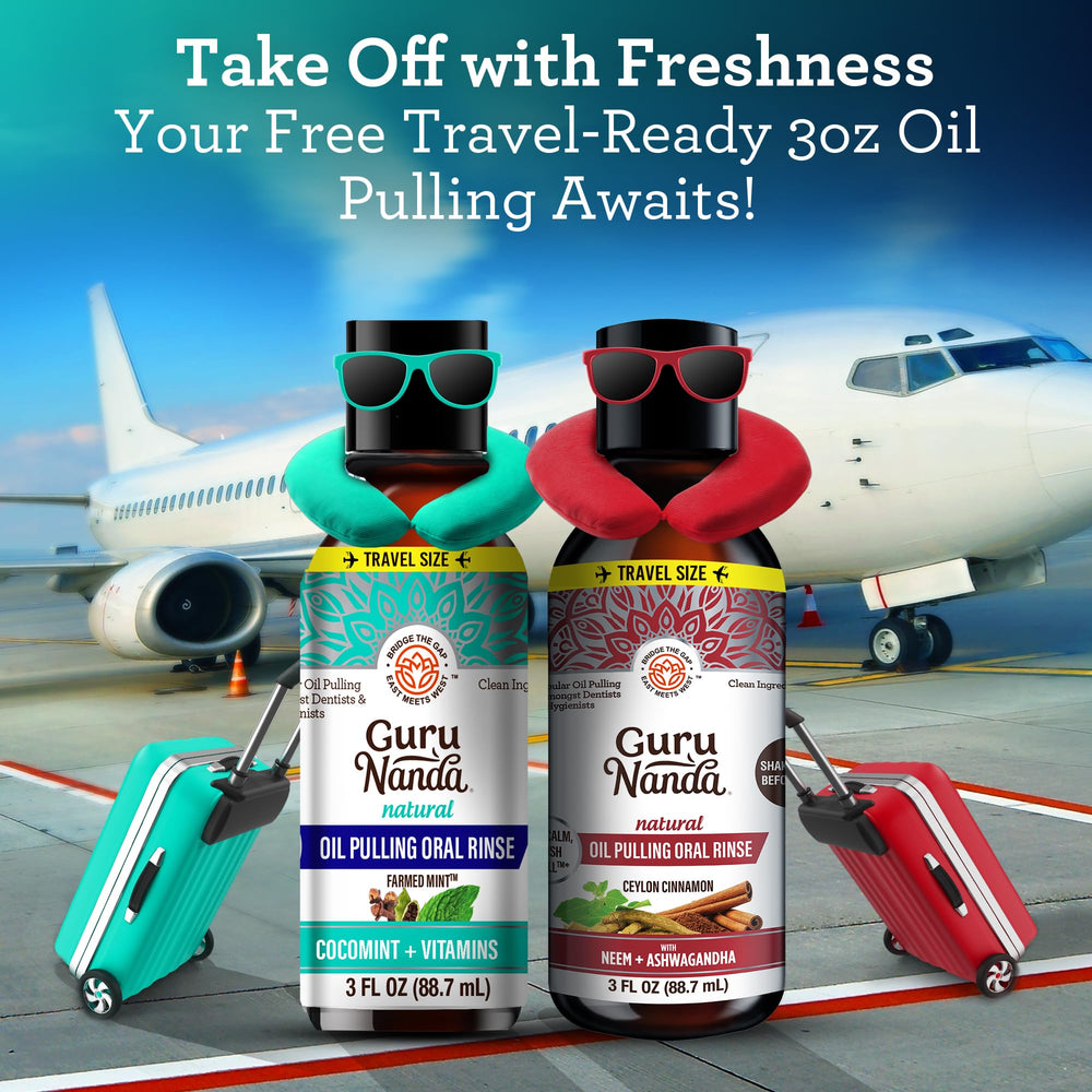 Fresh breath after oil pulling