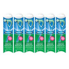 Pack of six Comfort Clean tongue cleaners with soft edge