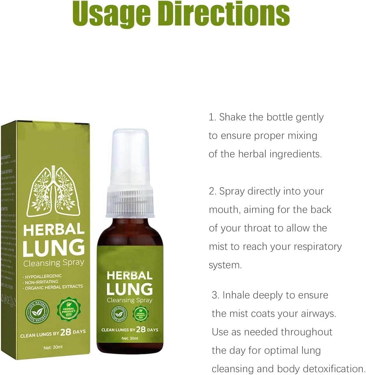 How to use Breathdetox Spray instruction