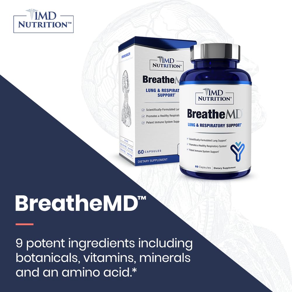 NAC 600 mg ingredient for glutathione support in BreatheMD