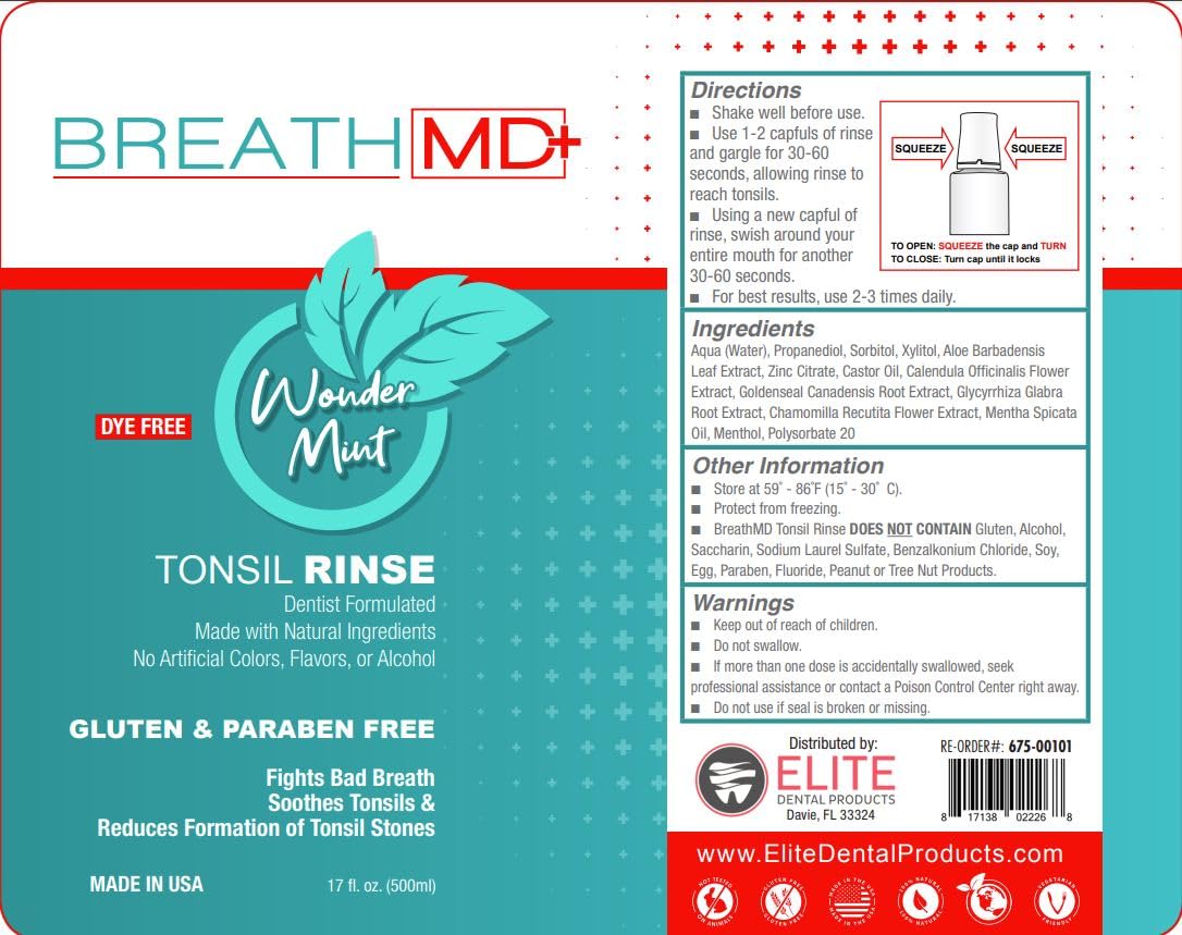 Lifestyle shot of a person with a refreshed smile after using BreathMD