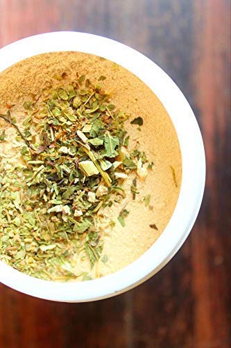 Herbs and ingredients of brewer's yeast supplement with garlic, oregano and echinacea