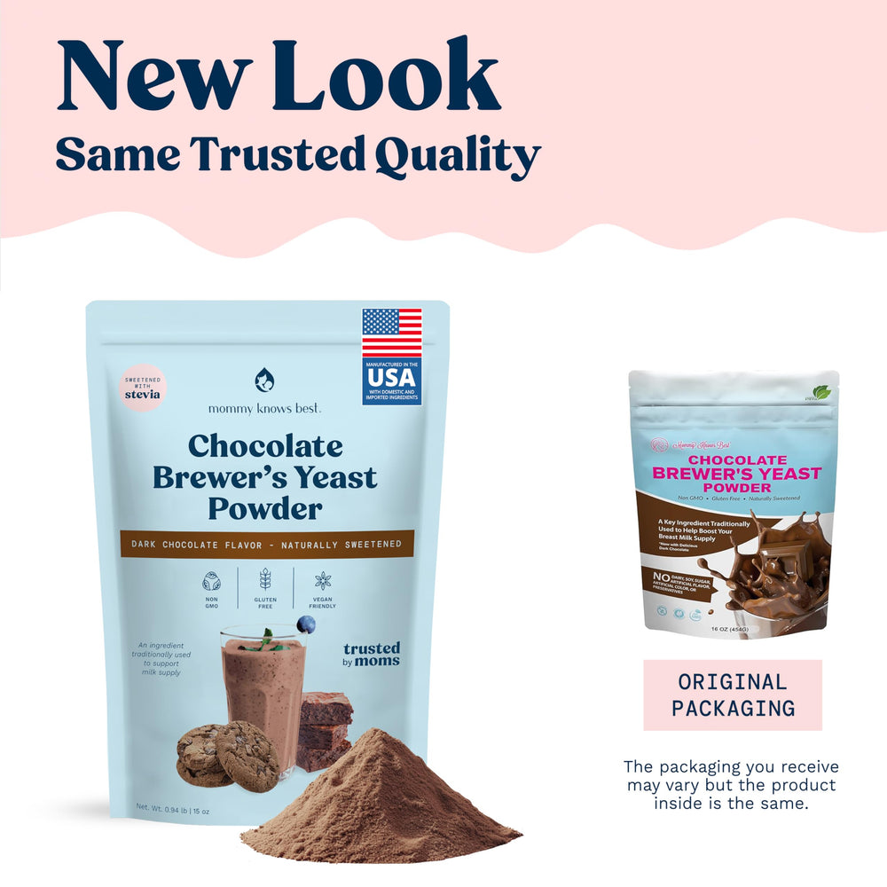 Lactation cookies baked with brewer's yeast powder