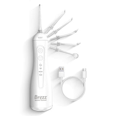 Brezz Water Dental Flosser Pick – front view with nozzle