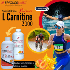 Bricker Labs Carniblast label highlights USA manufacturing and clean formula.