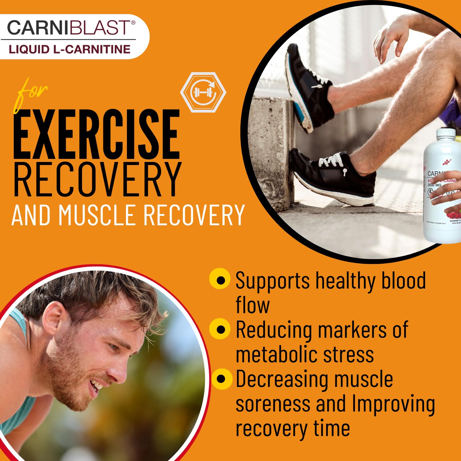 Vegan, gluten-free Carniblast packaging on display.