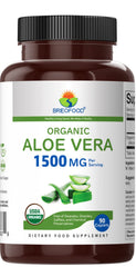 Package of Brieofood Aloe Vera 1500mg 90 tablets pack shot