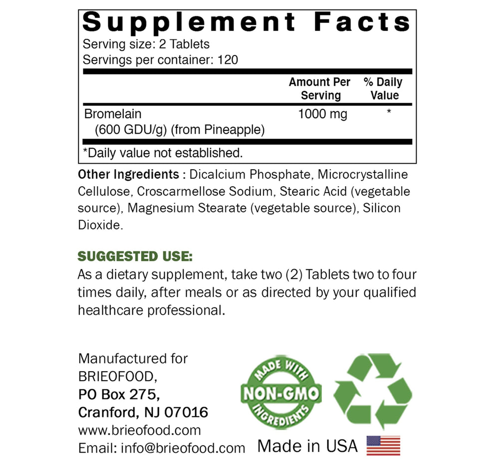 Proteolytic digestive enzyme supporting digestion