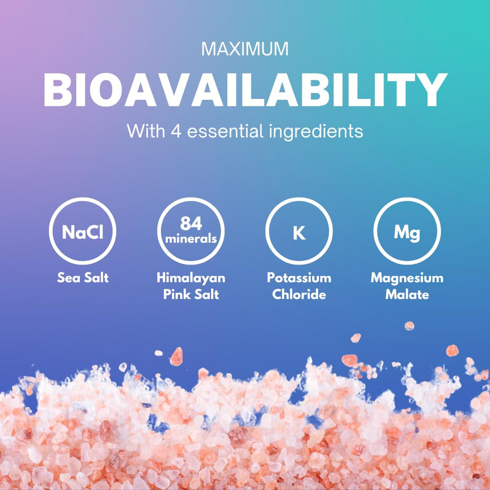 Bright Electrolytes measuring scoop ready for quick, convenient hydration