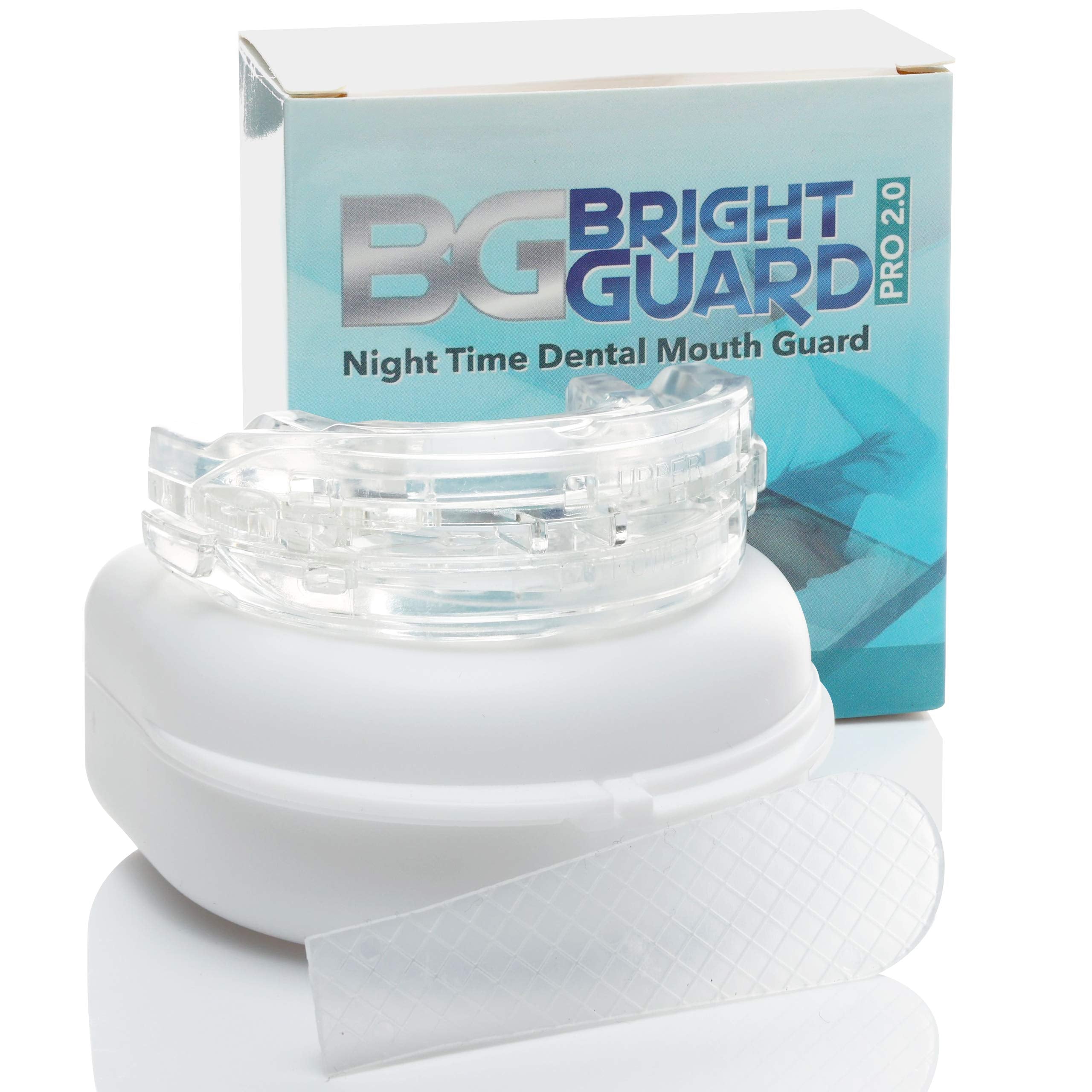 Bright Guard 2.0 adjustable night sleep aid mouth guard for bruxism