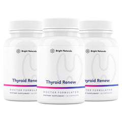 Bright Naturals Thyroid Renew bottle and label