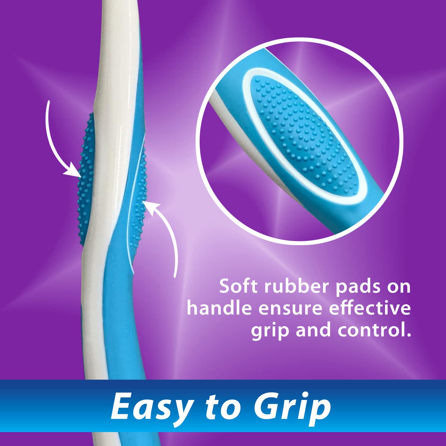 BrightWorks Aligner Brush cleaning a retainer or mouth guard