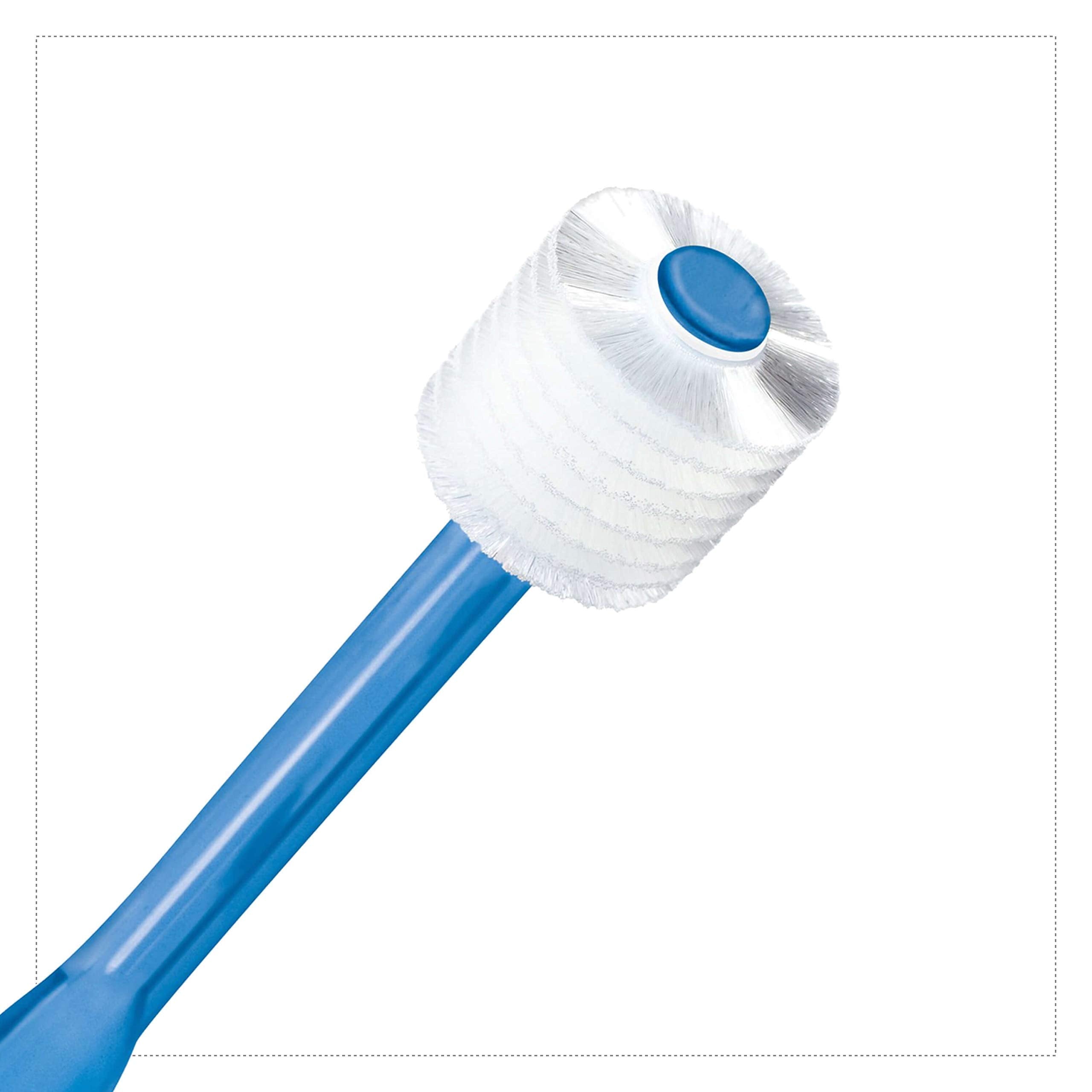 White Brilliant Oral Care Adult Sensitive Toothbrush with extra-soft bristles
