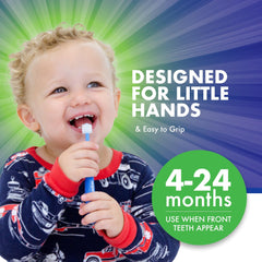1-pack Child Toothbrush pink with round head