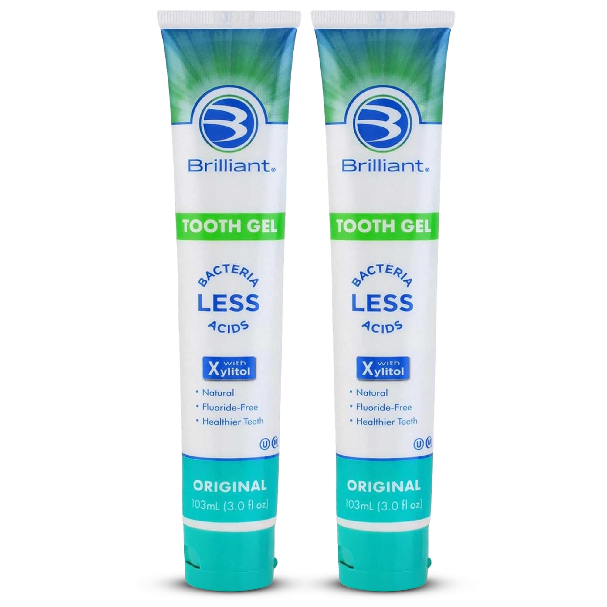 Front packaging of the Brilliant Oral Care Bundle.