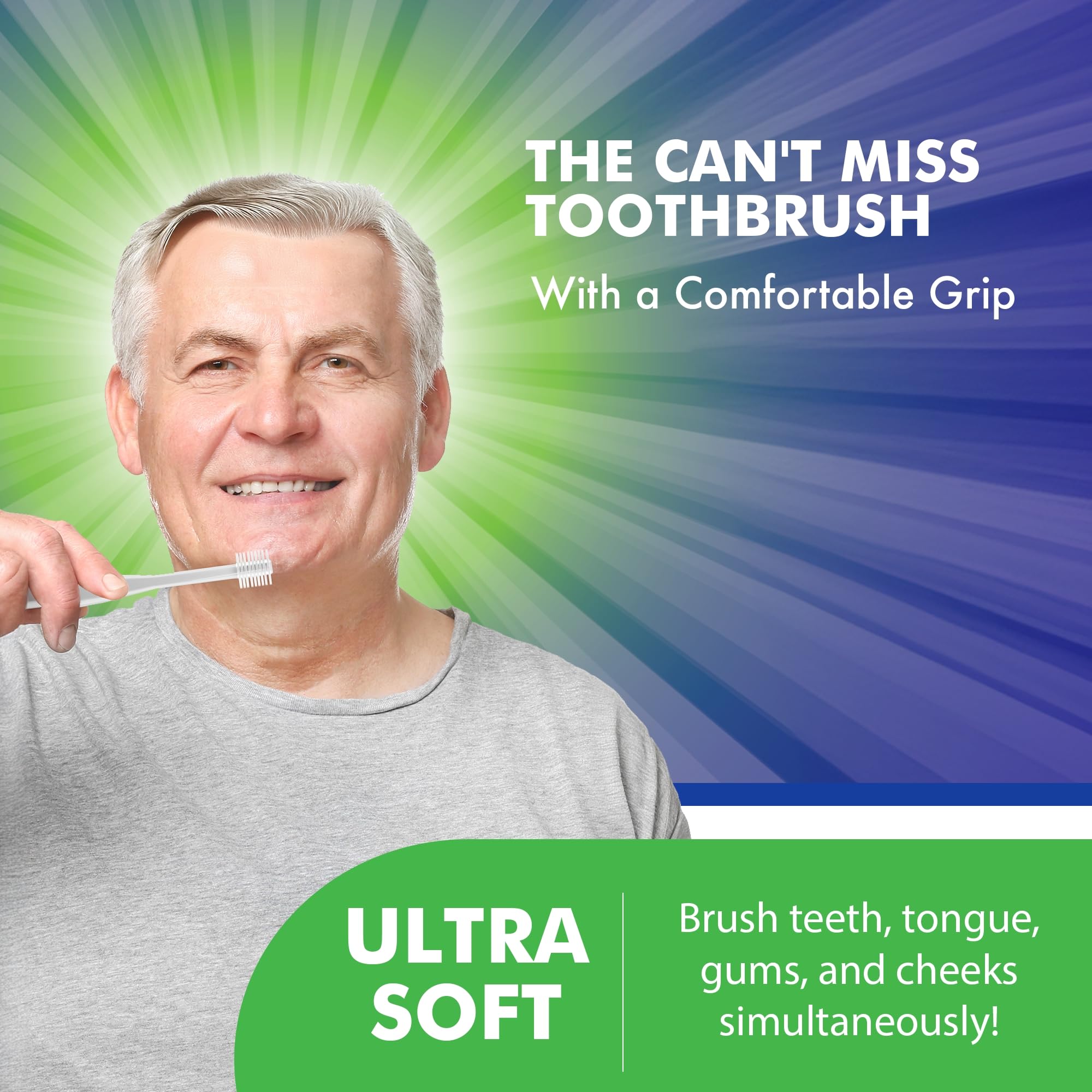 Close-up of the ultra-soft bristles