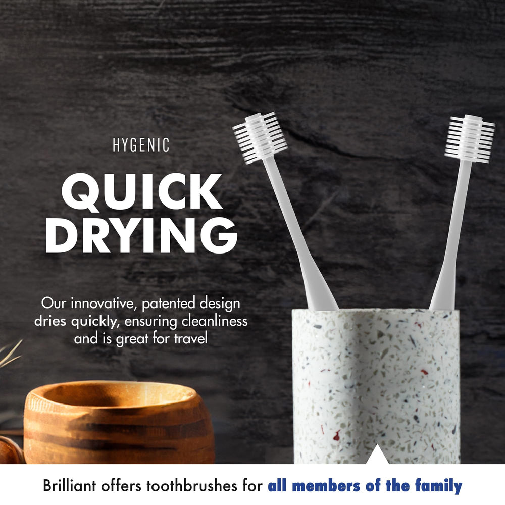 Gums cleaning and massaging action for tender teeth