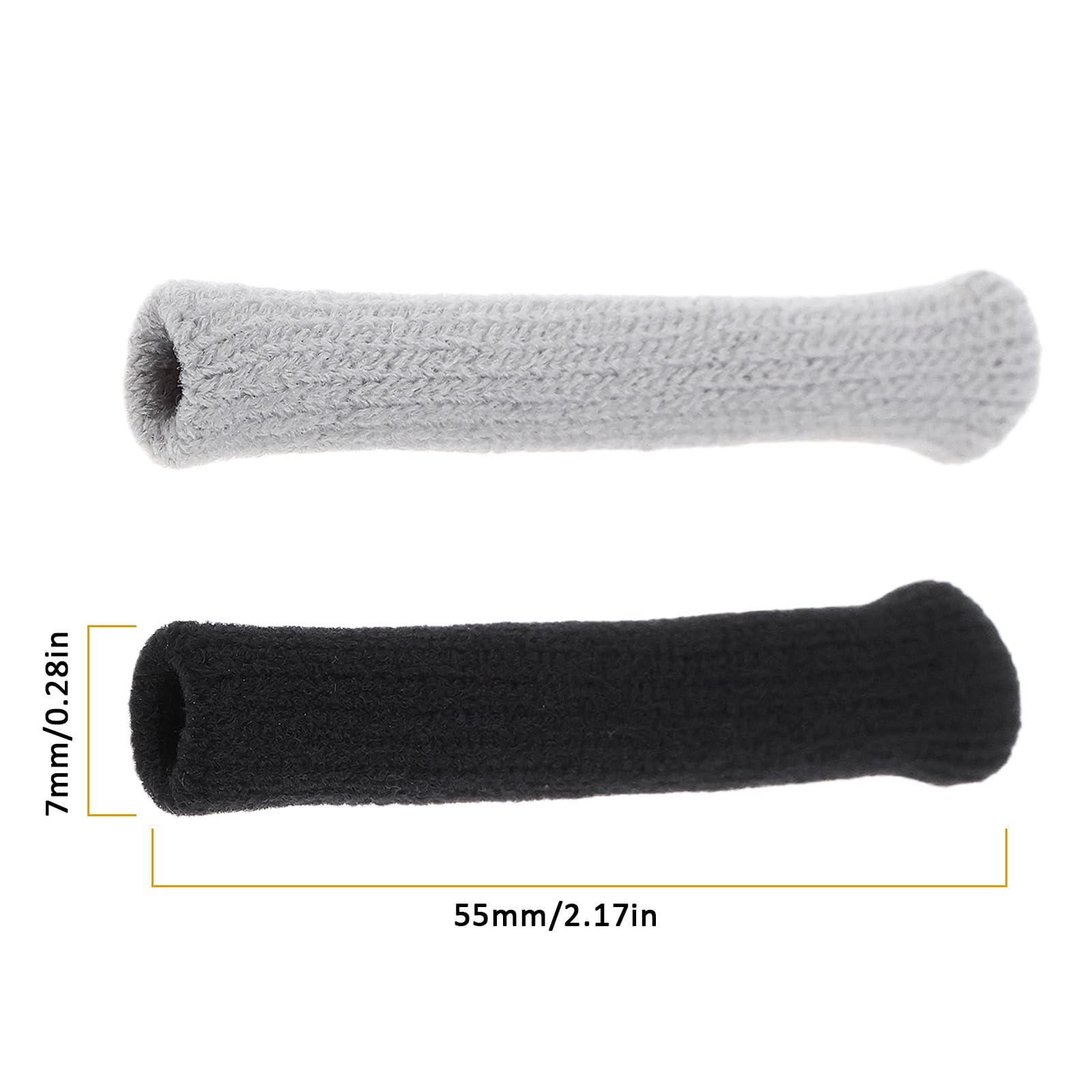 Gray Briny River eyeglasses temple tips sleeve on a frame
