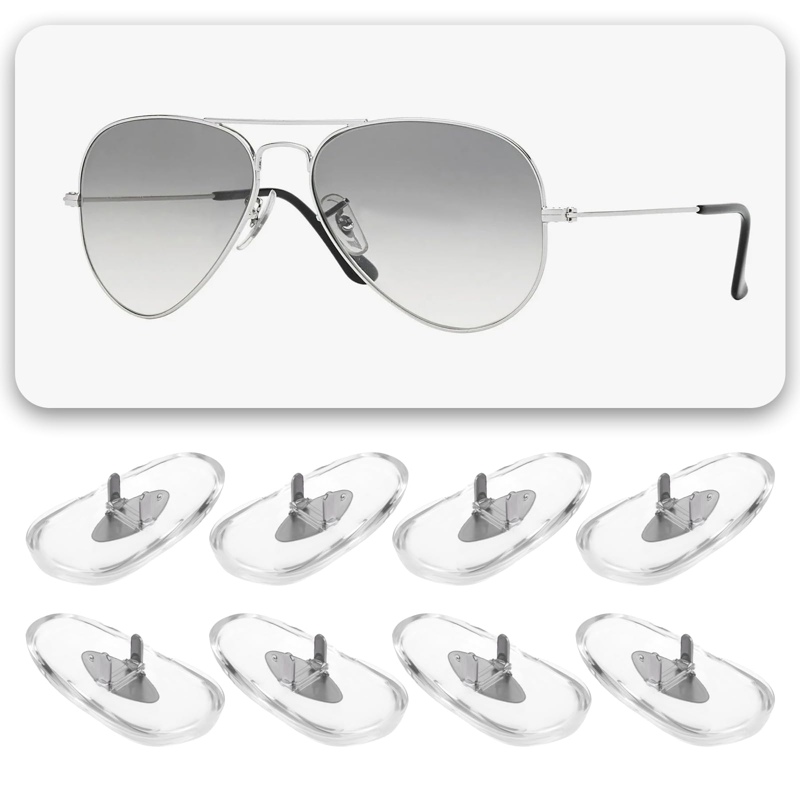 Briny River nose pads for Ray-Ban RB3016