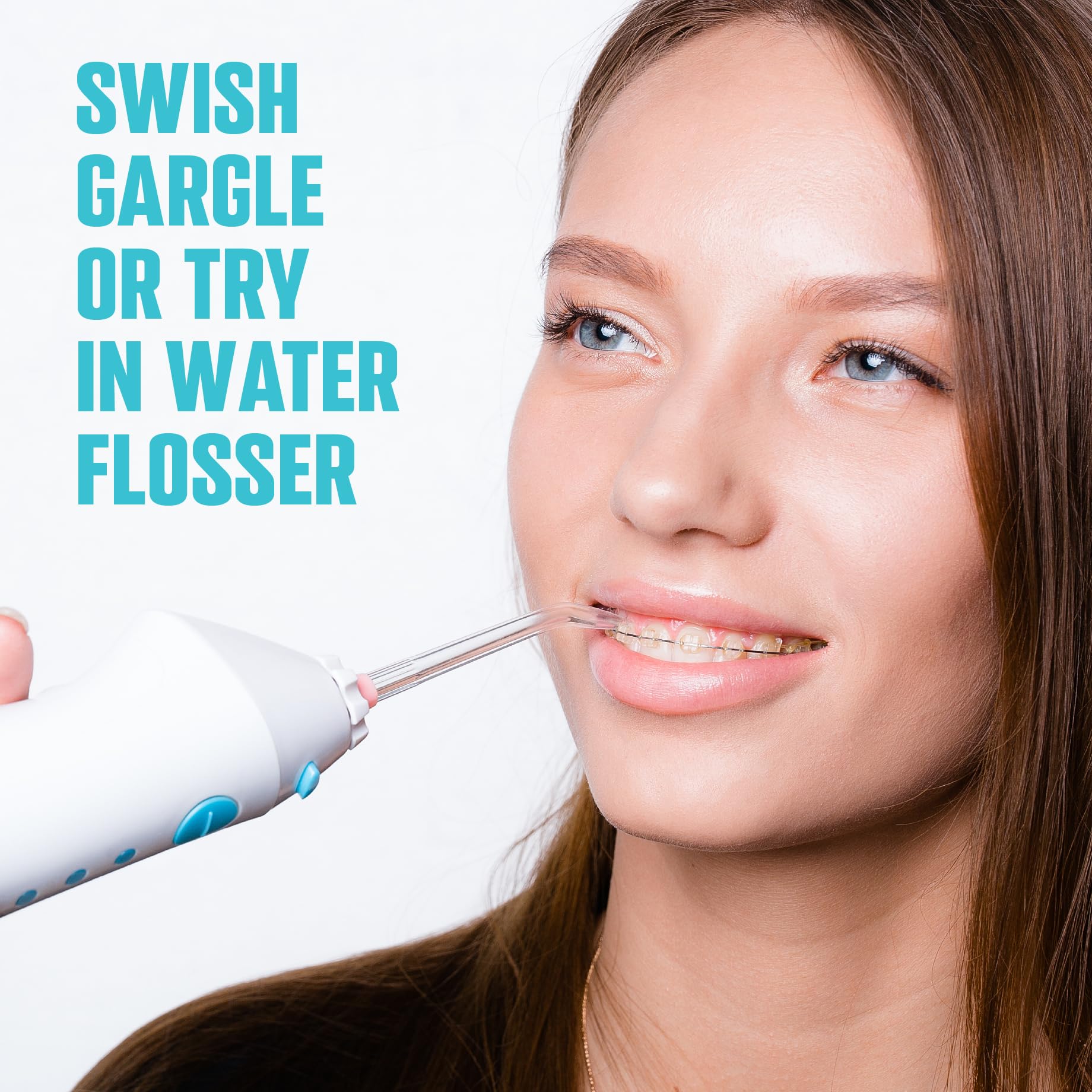 Fresh breath concept after using BRIOTECH Oral Swish