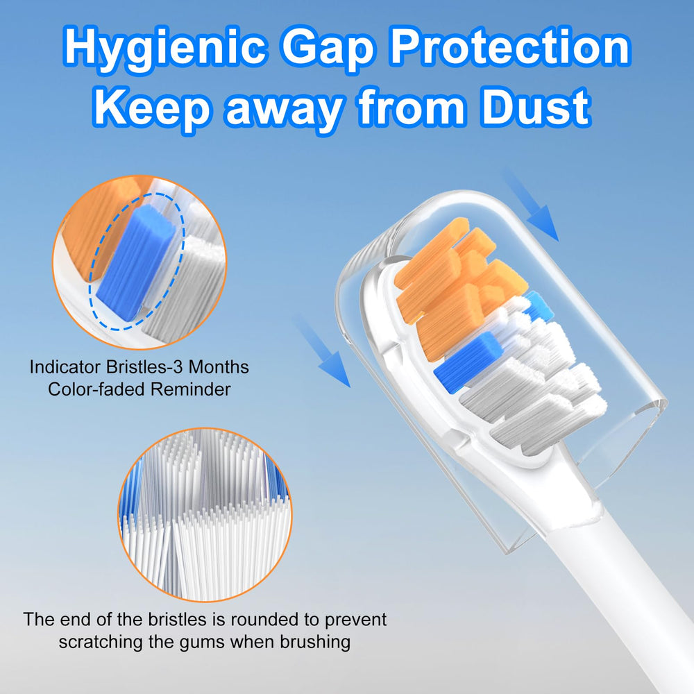 High-resilience bristles maintain shape for thorough cleaning