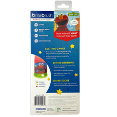 Elmo-guided brushing games and lights with BriteBrush