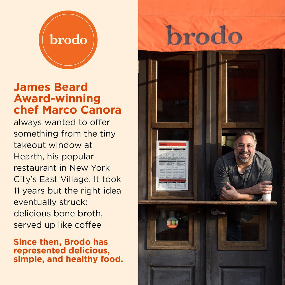 Brodo brand logo on packaging