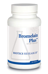 Bottle label for Bromelain Plus Lactose Free Digestive Support