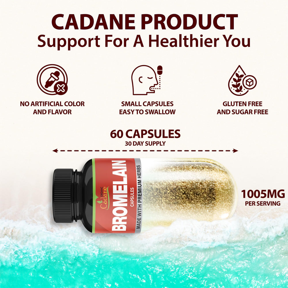 Close-up of Bromelain, Quercetin, Elderberry and other ingredients capsules