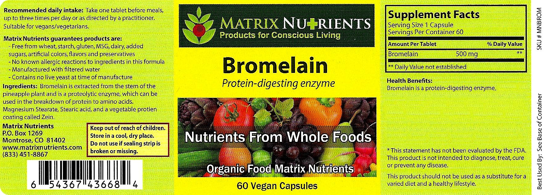 Pineapple stem bromelain source