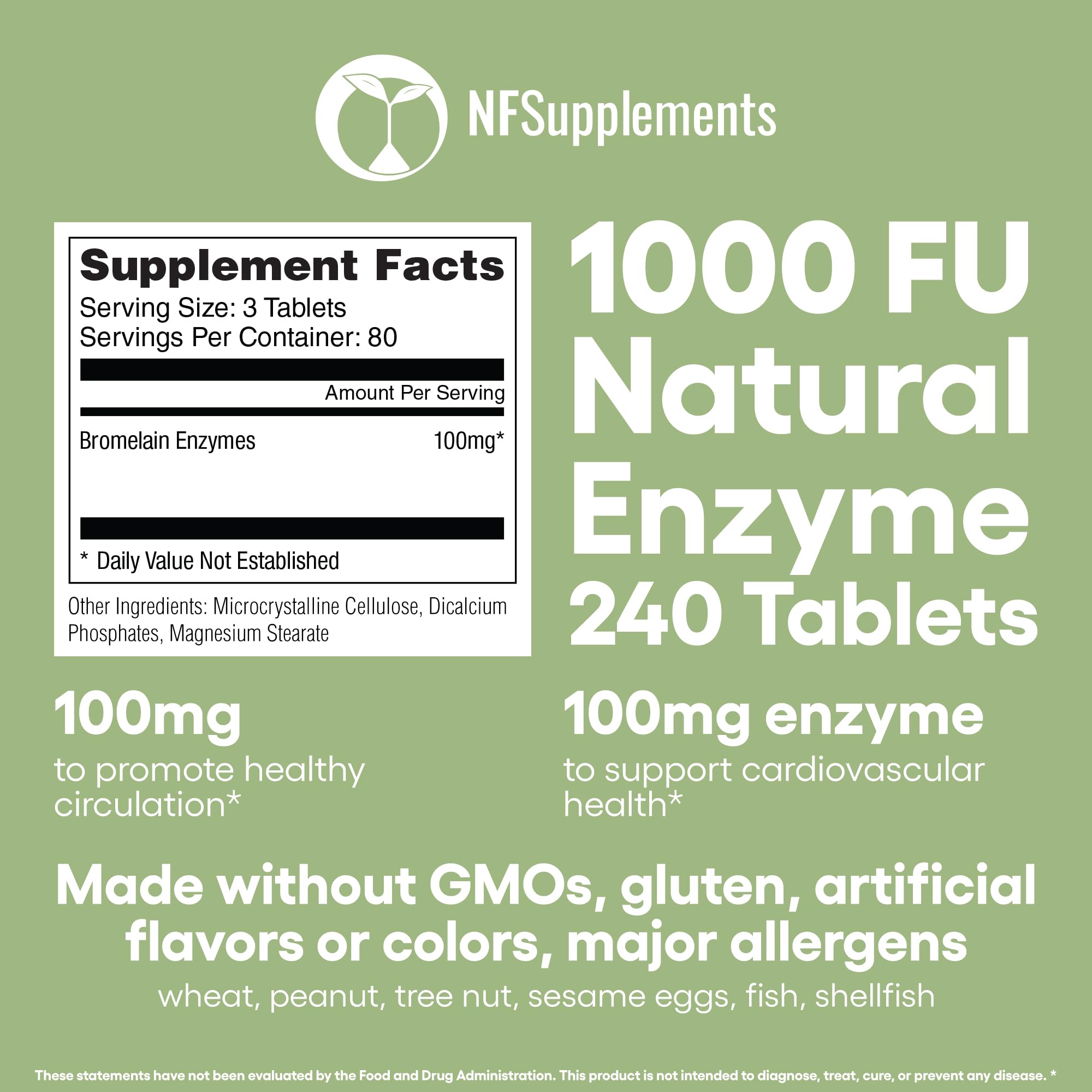 Third-party testing certificate and product label