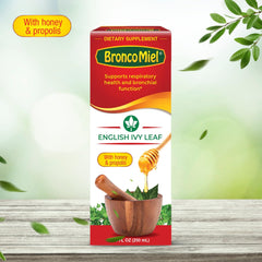 English Ivy leaf extract with honey and propolis visual