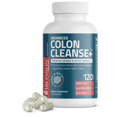 Bronson Advance Colon Cleanse bottle on a white background