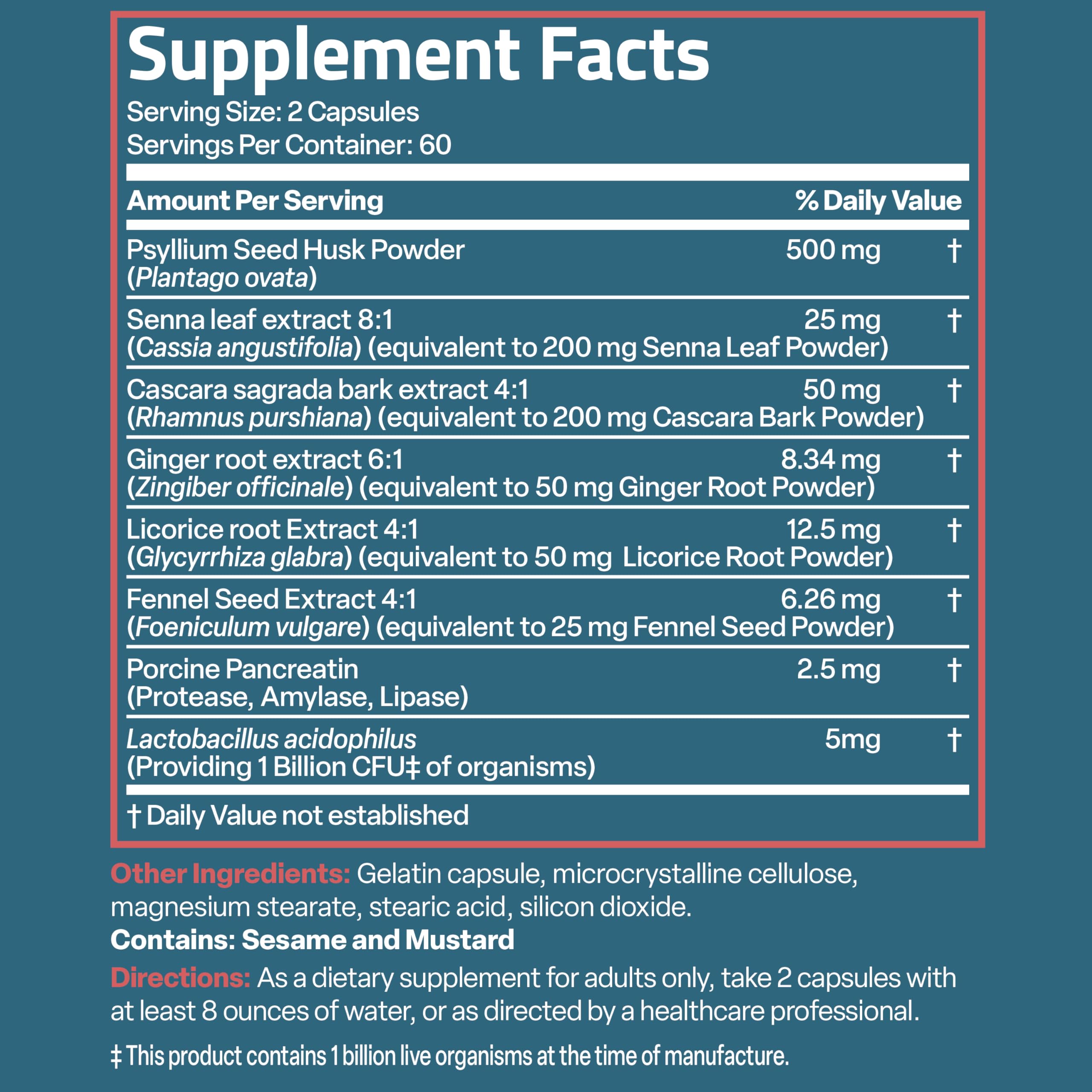 Bronson Advance Colon Cleanse packaging showing 120 capsules