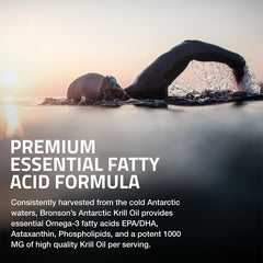 Illustration of Omega-3 fatty acids with Krill Oil