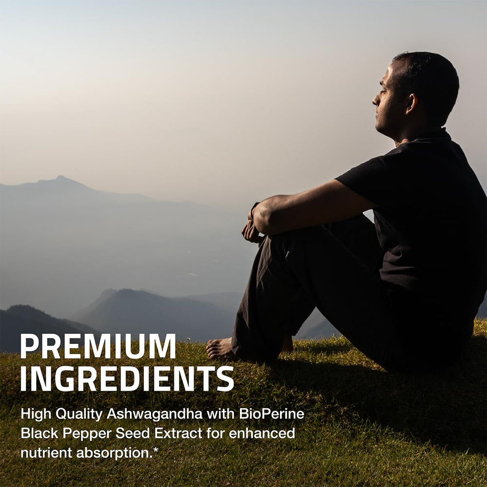 Bronson Ashwagandha Extra Strength packaging and capsules