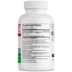 Bronson Beet Root Double Strength bottle with capsules