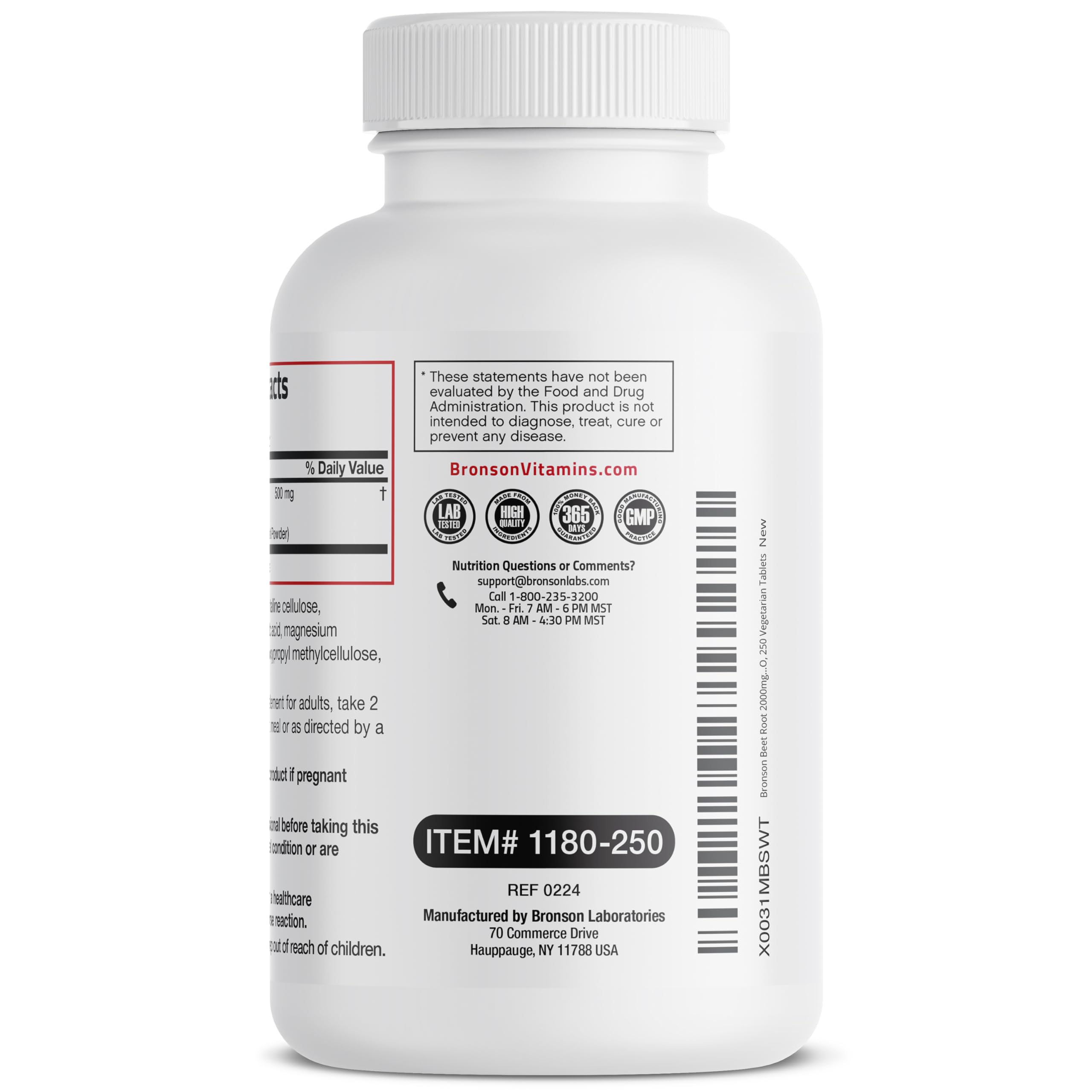 Bronson Beet Root displayed on a store shelf