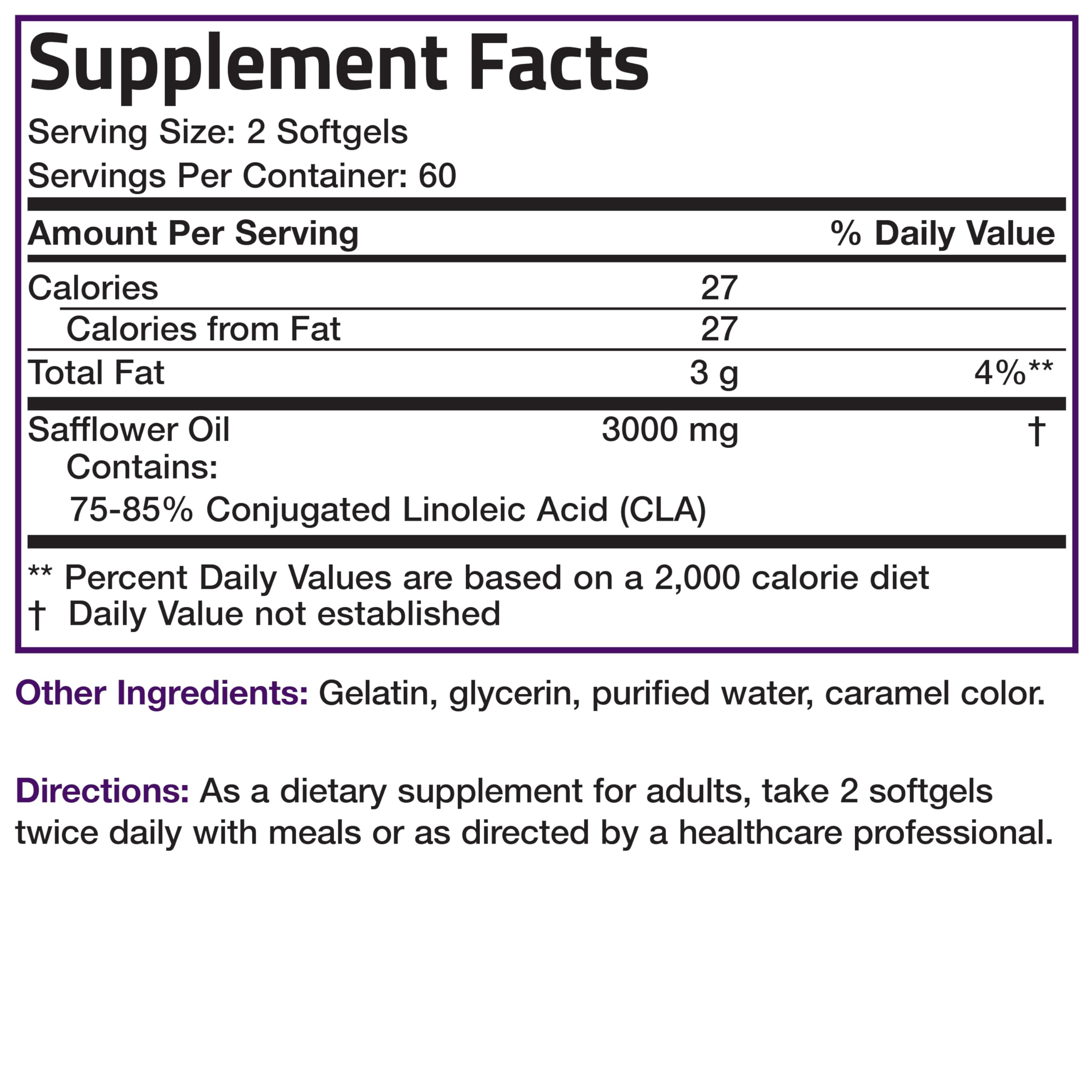 Retail display mockup of Bronson CLA 3000 bottle