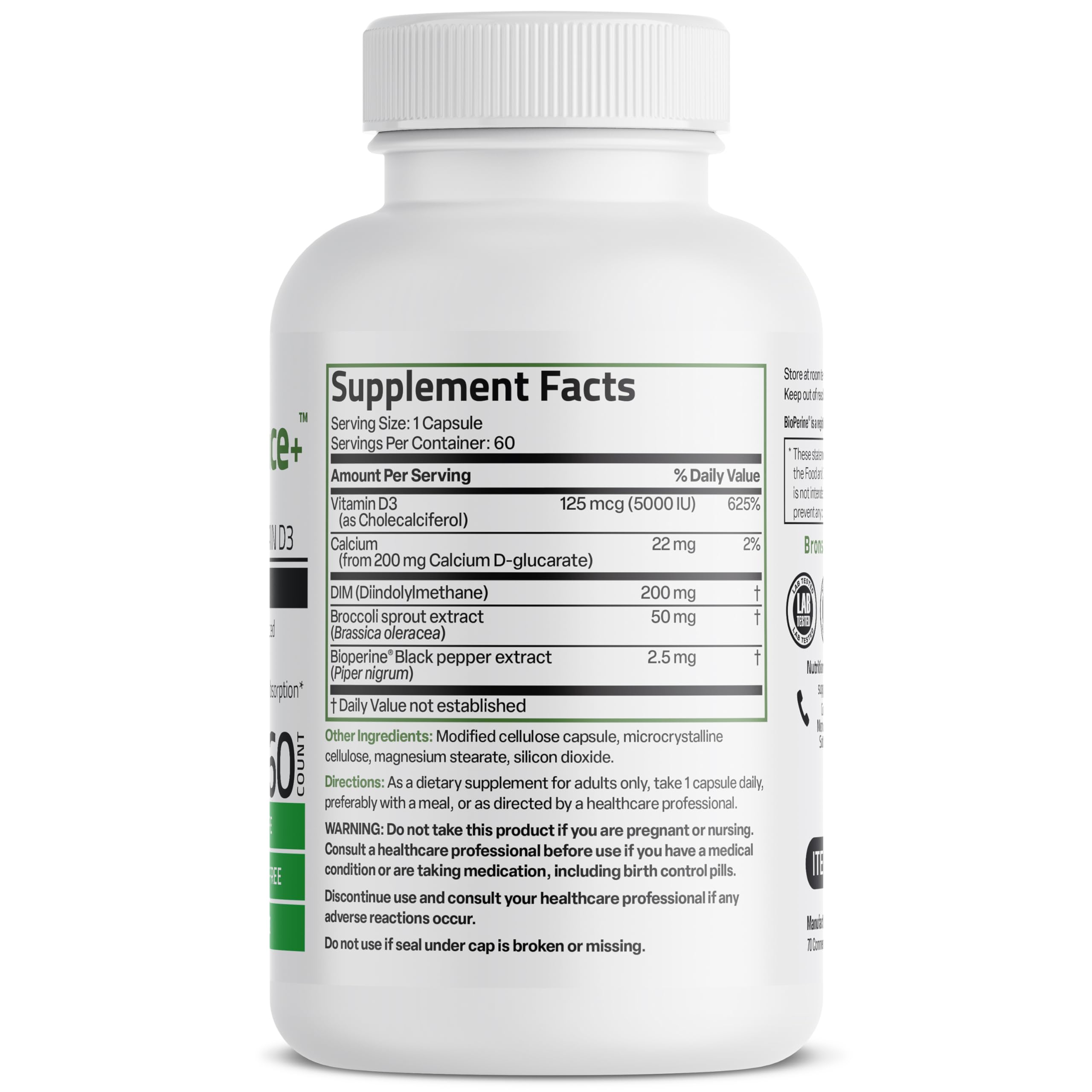 Calcium D-Glucarate ingredient close-up