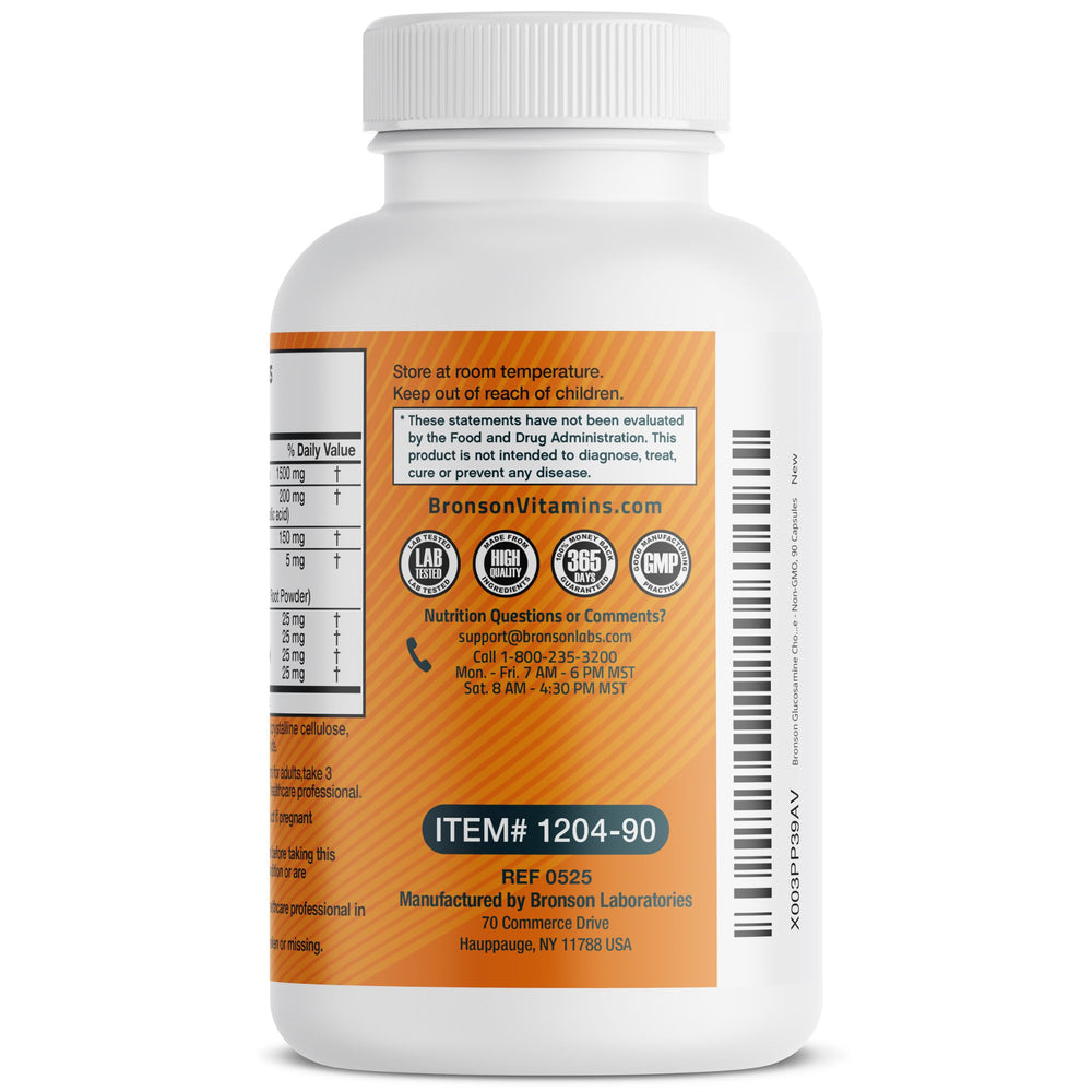 90 capsule count on Bronson bottle