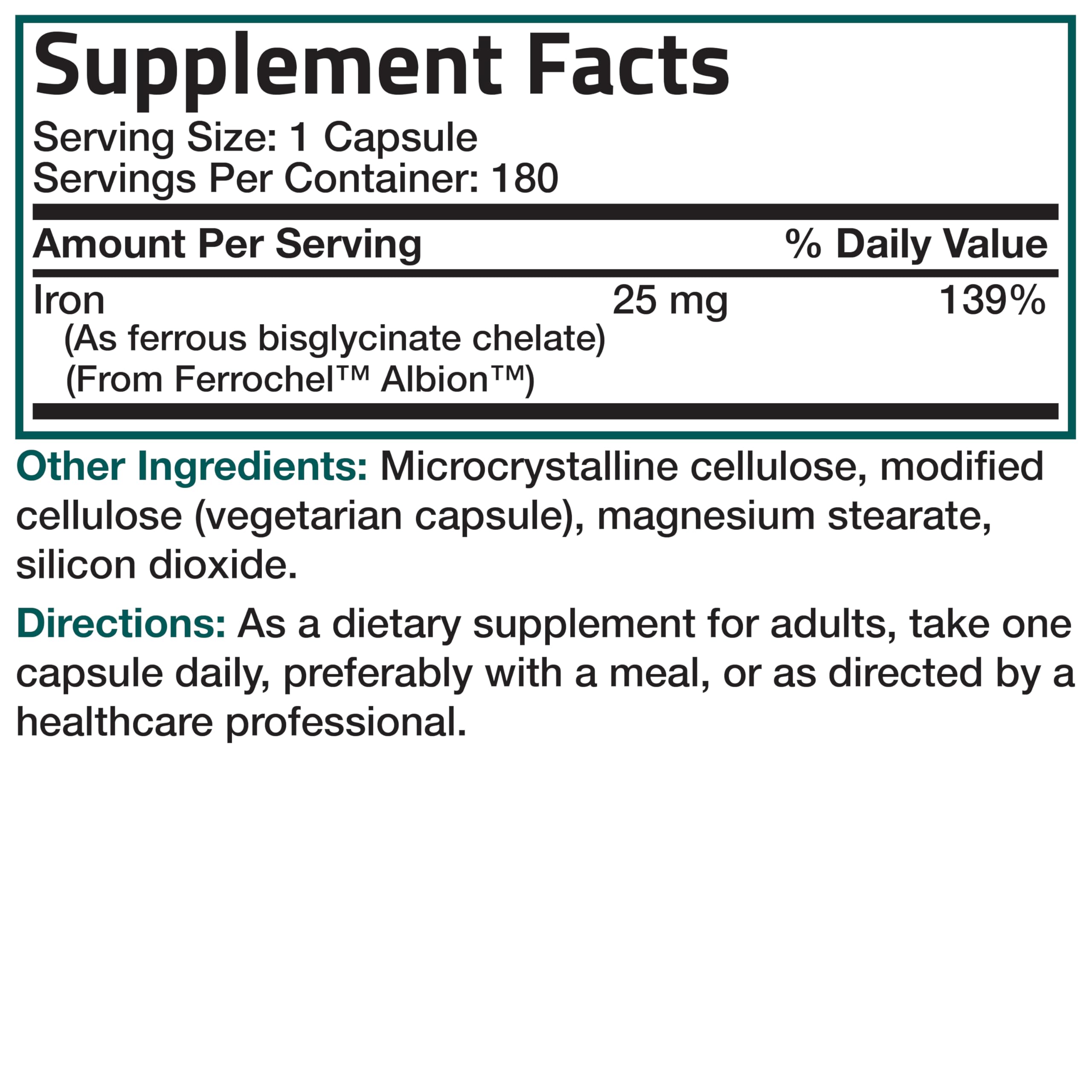 Absorption-focused iron bisglycinate supporting red blood cells