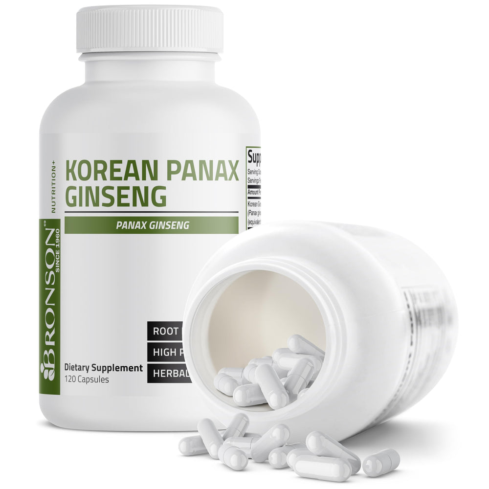 High-quality Korean Panax Ginseng ingredient label