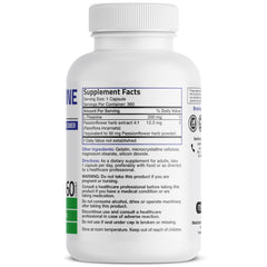 Close-up of Bronson L-Theanine 200mg capsules