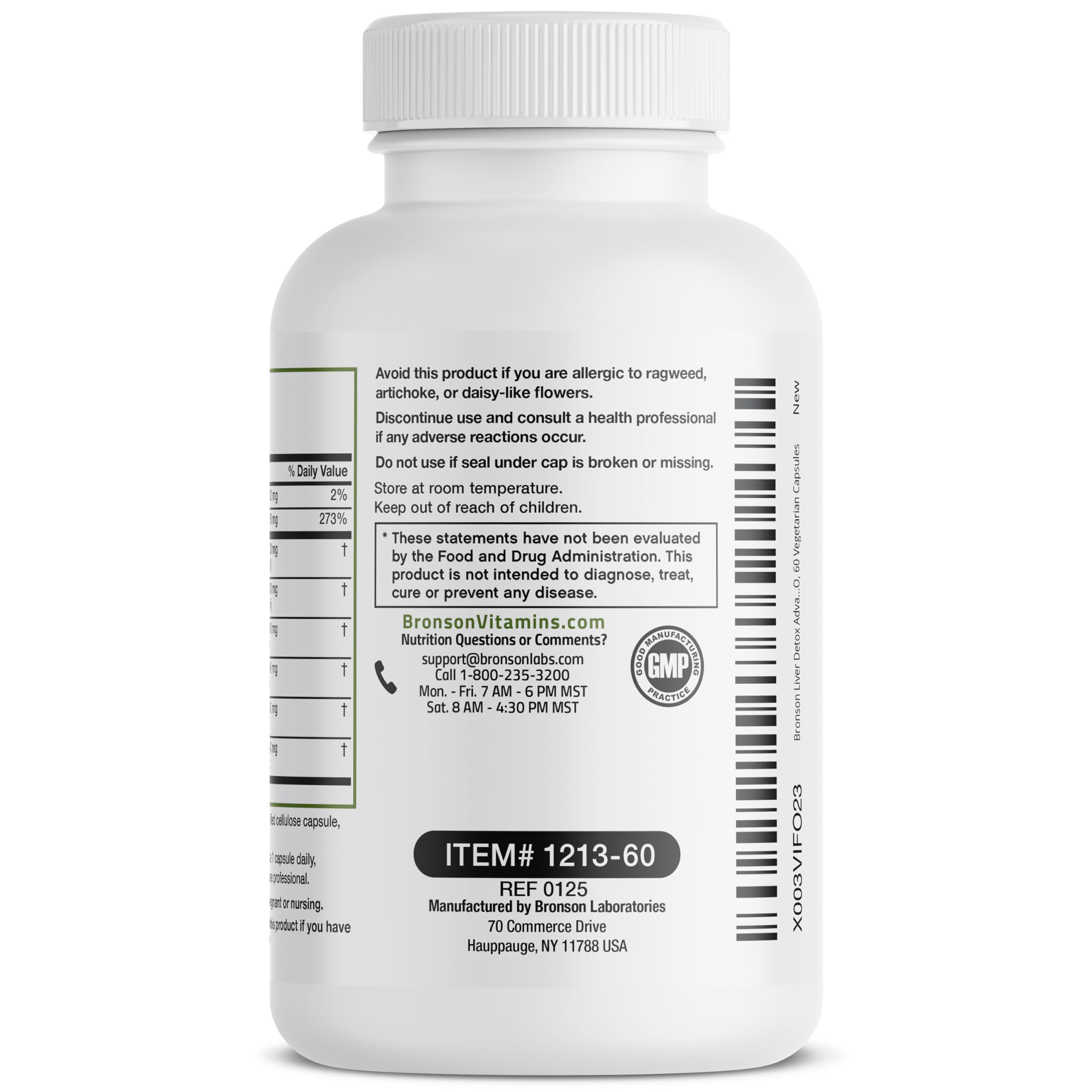 Bronson Liver Detox facility-new-york production site signaling high-quality standards.
