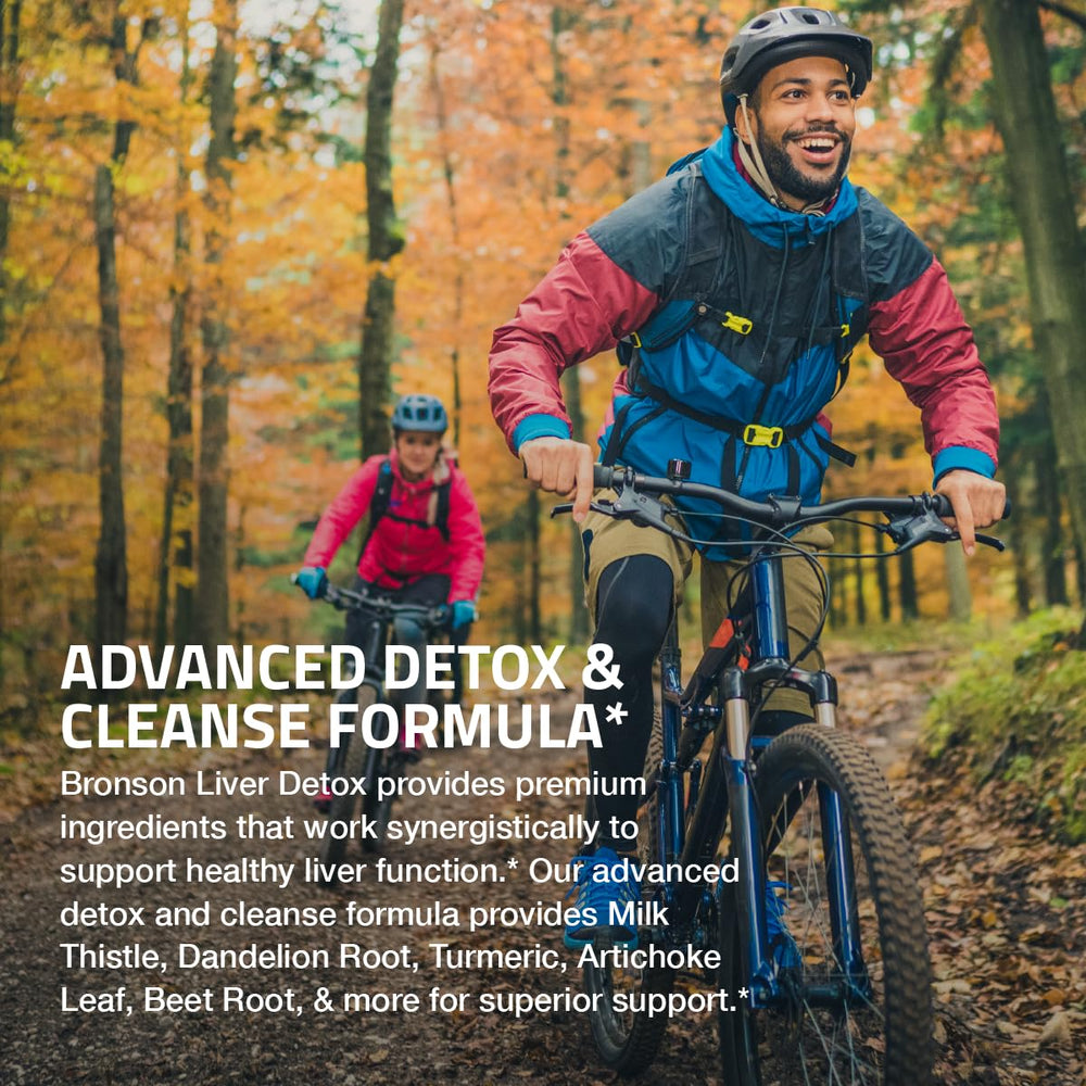 Bronson Liver Detox ingredients dandelion-root closeup highlighting root-based botanical blend for daily wellness.