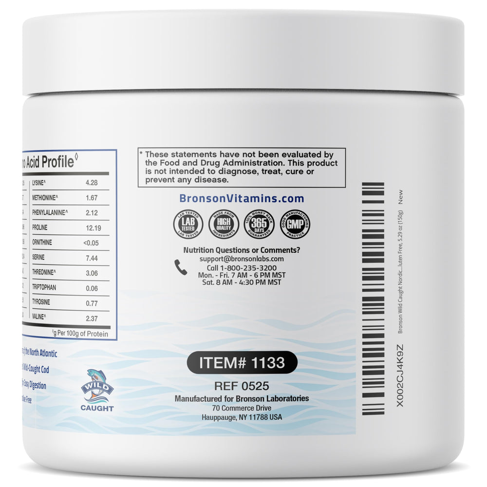 Nutrition facts panel on product label