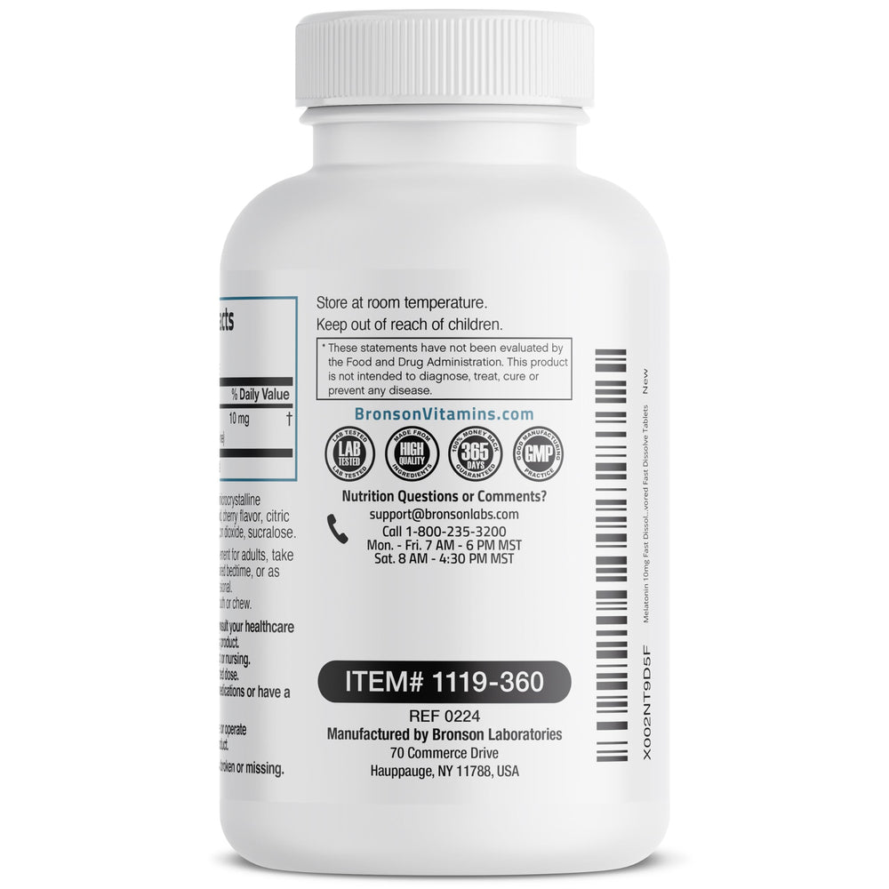 Vegetarian-friendly melatonin chewables packaging